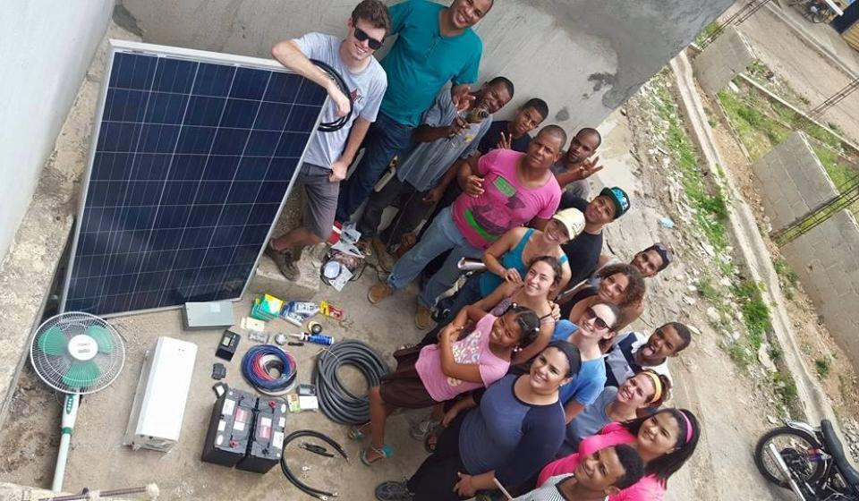 Practivistas solar 2015- Las Malvinas system